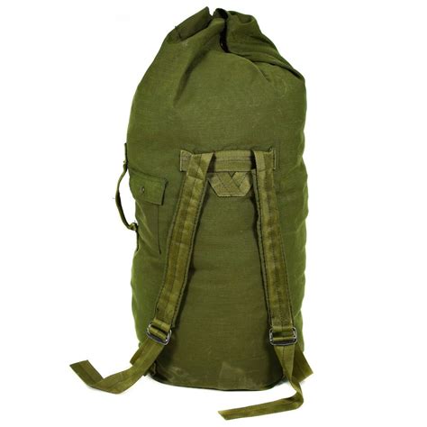 army green designer bag|military green duffle bag size.